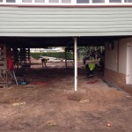 Structiural engineers provided details for restumping of this house to provide more space under the house.