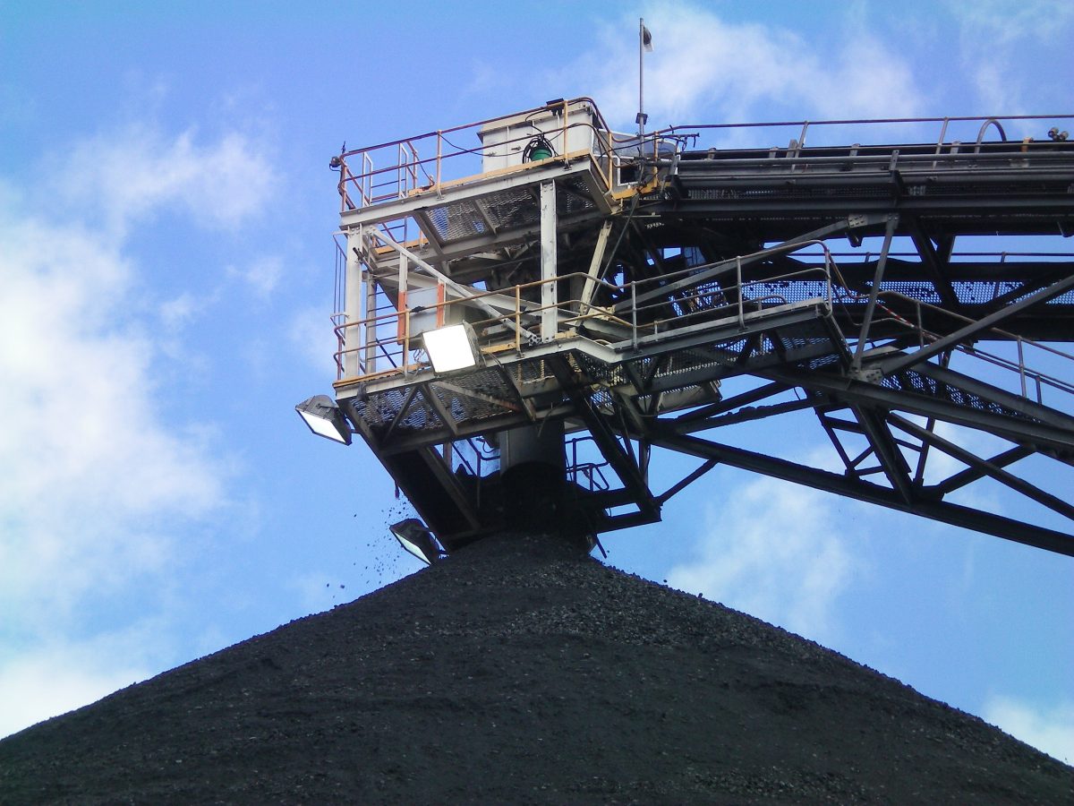 Coal stacker